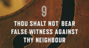 9th commandment